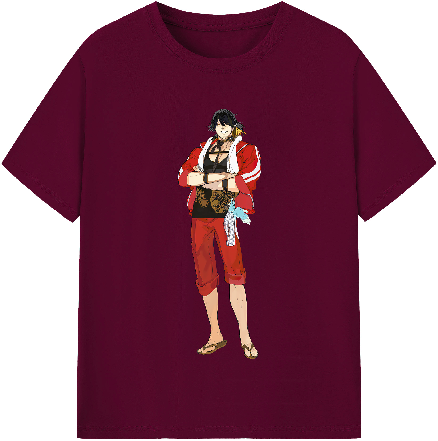 （画像用） 刀剣乱舞 Touken Ranbu レディースカジュアルプリントTシャツ（綿100％）